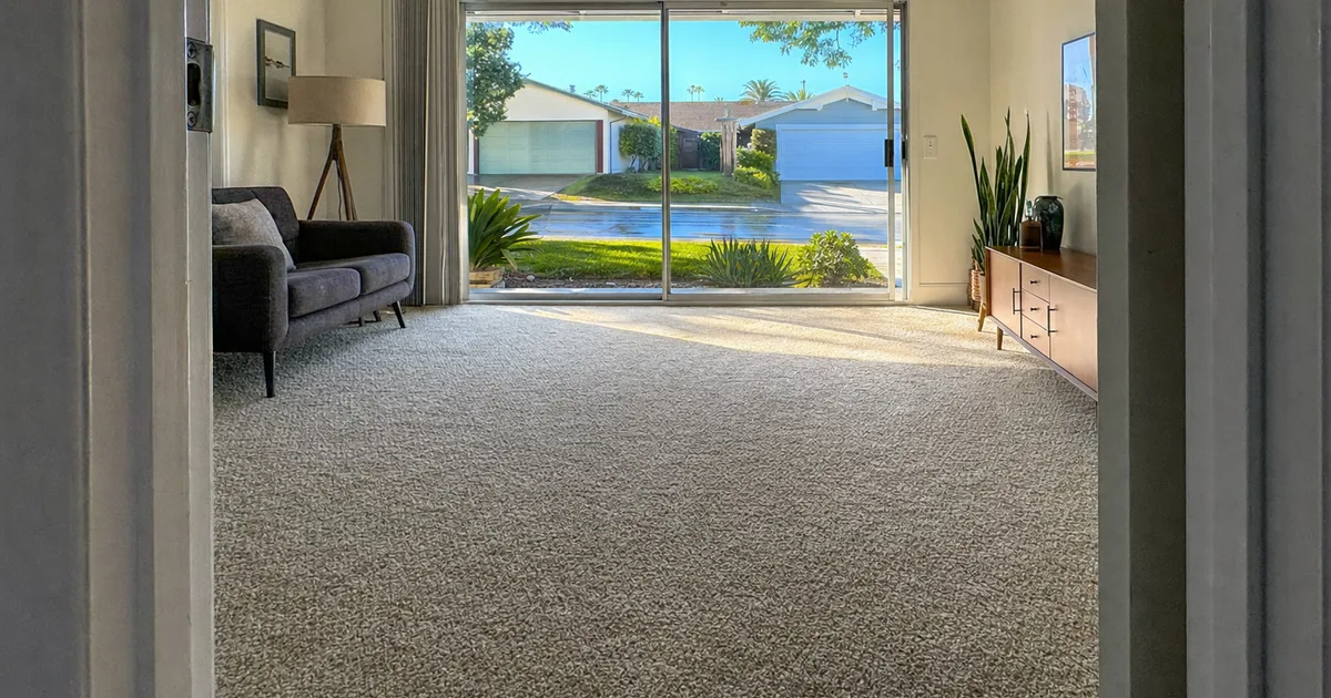 A Home Living Room Carpet — Burbank, CA